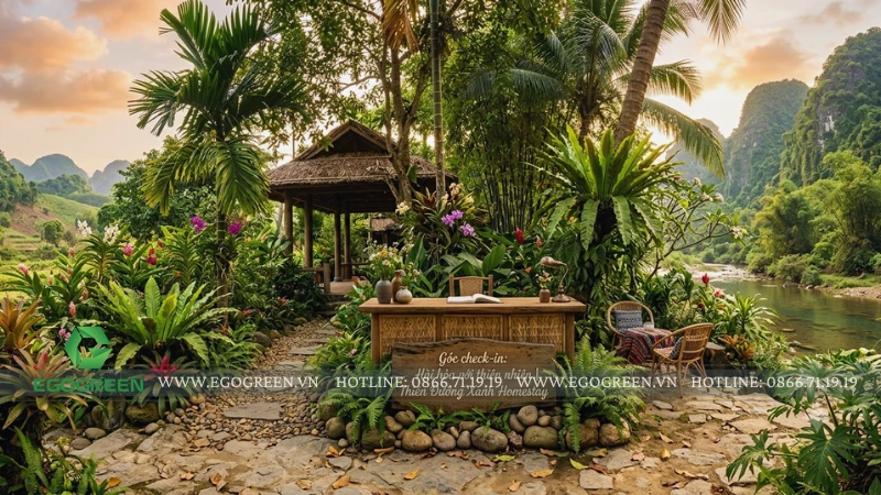 Những hạng mục cảnh quan mang lại hiệu quả đầu tư cao nhất cho homestay